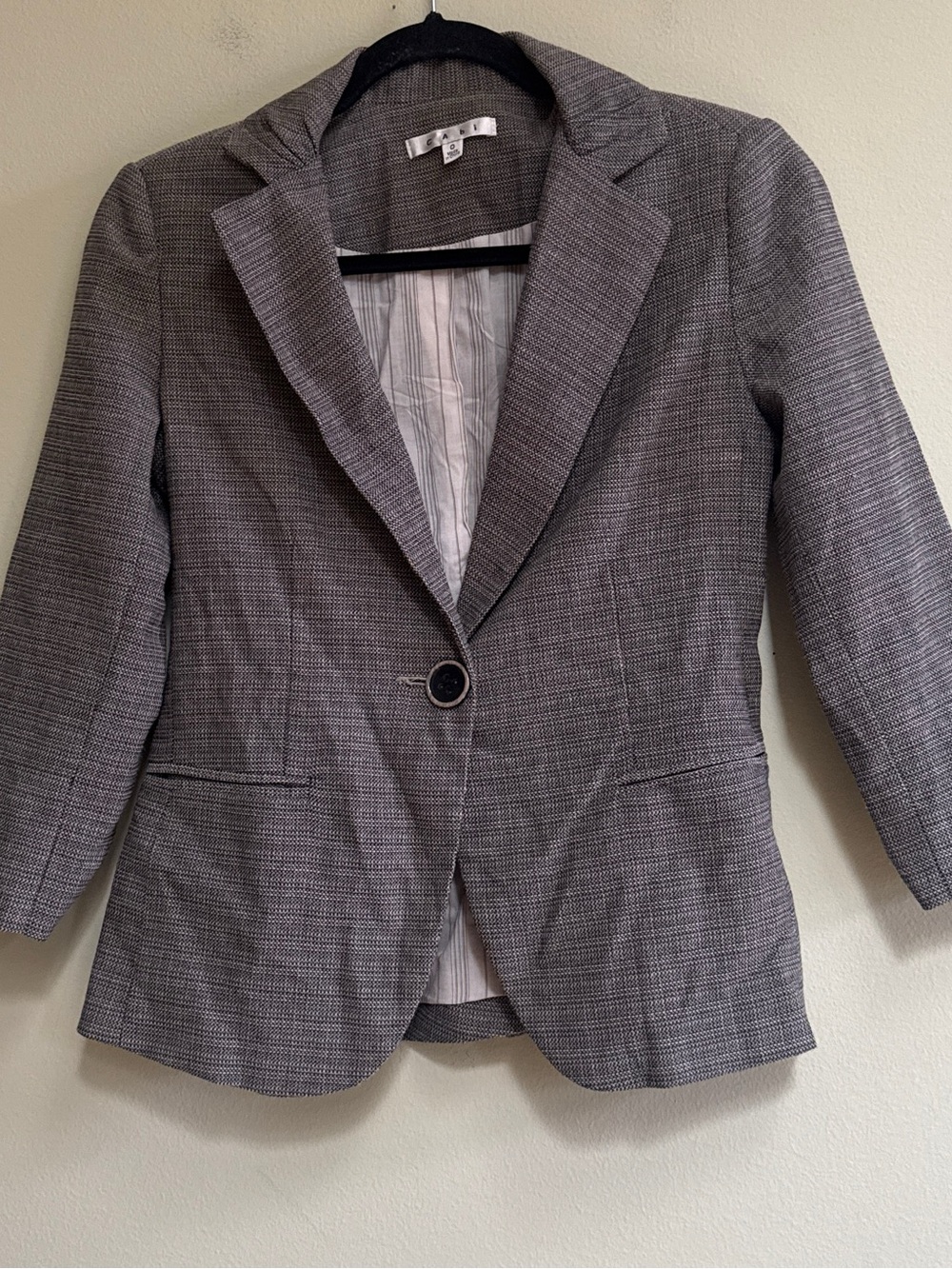 CAbi Barrister Tweed Blazer - Picture 2 of 8